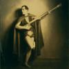 Ted Shawn in Seguidilla, lute added by photographer, not used in dance.
