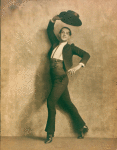 Ted Shawn in first costume for Flamenco.