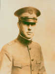 Ted Shawn as a Lieutenant of Infantry in the U.S. Army.