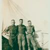 Ted Shawn and tentmates at Camp Kearney when he first enlisted in an ambulance company.