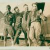 Ted Shawn and his tentmates at Camp Kearney when he first enlisted in an ambulance company.
