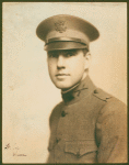 Ted Shawn as Lieutenant of Infantry in the U.S. Army.