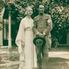 Ruth St. Denis and Ted Shawn when he was a private in the Army.