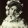 Ruth St. Denis in Flower Arrangement.