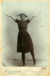 Ruth St. Denis, aged about 16, in Imitation of Paquerette.