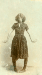 Ruth St. Denis, aged about 16, in Imitation of Paquerette.