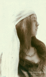 Portrait of Ruth St. Denis.