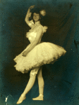 Ruth St. Denis as a ballet girl in Zaza