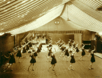 Denishawn group at Tent Theater, first dance theater in America.