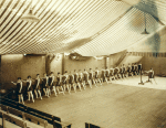 Denishawn group at Tent Theatre, first dance theater in America.