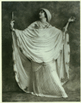 Ruth St. Denis in Greek Veil costume.