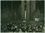 Ted Shawn in Invocation to the Thunderbird, taken at Bohemian Grove.