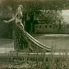 Ruth St. Denis in the ballet for the temptation scene from the religious drama, Light of Asia, given at Krotona Theosophical Society with Walter Hampden as Buddha.