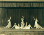 The Denishawn Dancers, including Doris Humphrey, Claire Niles, Dorothea Bowen, Betty May, Katherine Hawley, Ruth Austin, Grace Carson, Katherine Laidlaw and Gemma Biron in Legends from the Vienna Woods.