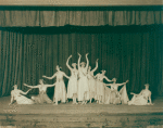 The Denishawn Dancers including Doris Humphrey, Clair Niles, Dorothea Bowen, Betty May, Katherine Hawley, Ruth Austin, Grace Carson, Katherine Laidlaw, and Gemma Biron, in Legends from the Vienna Woods.