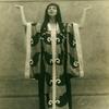 Ruth St. Denis in Miriam, Sister of Moses, a biblical drama written by Constance Smedley and Maxwell Armfield and given at the Greek Theatre, University of California, Berkeley.
