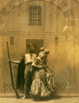 Ruth St. Denis and Miles Smith in Julnar of the Sea, act I.
