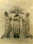 Grace McCrea as the Chinese Princess with Irene Pryor and Anne Douglas in Julnar of the Sea.