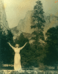 Ruth St. Denis at Yosemite Valley.