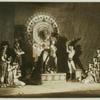 Ted Shawn in his Aztec ballet Xochitl, with Geordie Graham, Charles Weidman as Father, and Doris Humphrey.