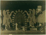 Ruth St. Denis, Ted Shawn and Denishawn Dancers in Ishtar of the Seven Gates.  Included are Doris Humphrey, Lenore Scheffer and ensemble.