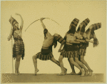 Ruth St. Denis and Robert Gorham, Charles Weidman, Roy Busclark and George Steares in Ishtar of the Seven Gates.