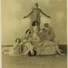 Doris Humphrey, Charles Weidman and Denishawn dancers in Sonata Tragica, Doris Humphrey's first programmed credit for choreography.  Other dancers are Louise Brooks, Lenore Sadowska, Anne Douglas, Lenore Scheffer, Geordie Graham, and Lenore Hardy.