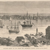 Fulton Ferry in 1750, from the Brooklyn Shore