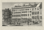 Residence of Philip Hone Esq. and American Hotel, Broadway