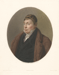 Portrait of LaFayette painted by A. Scheffer