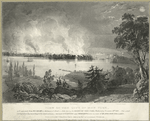 View of the City of New York, as it appeared from Weehawk...the Night of the Fire, Wednesday December 16th 1835