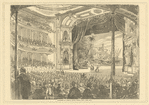Interior of Niblo's Opera House, New York City