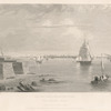 Bay and Harbour of New York from Bedlow's Island