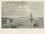 Bay and Harbour of New York from Bedlow's Island