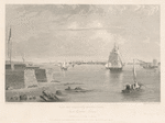 Bay and Harbour of New York from Bedlow's Island