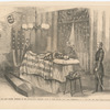 The Remains of the Late Colonel Yosburgh, of the Seventy-First Regiment, Lying in State at the Navy Yard
