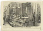 The Remains of the Late Colonel Yosburgh, of the Seventy-First Regiment, Lying in State at the Navy Yard