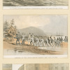 The Niagara, Valorous, Gorgon & Agamemnon laying the cable at mid-ocean.