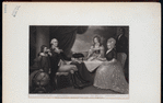 Gen. George Washington and his family. (Geo. Washington Parke Custis, Gen. George Washington, Eleanore Parke Custis, Martha Washington, William Lee)