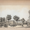 Road to Boston, St. Paul Church (cor. of Vesey St.), Rutherford Axtill, King's house, R. Hanison's house, Roosevelt's house, Barclay St., Hardmon's Hotel, Murray St., [...] City Hall.