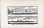View of the Harbor of Norfolk and Portsmouth, from Fort Norfolk ; Fort Monroe is seen in front, on Old Point Comfort, and in the distance, Fort Calhoun, at the Rip Raps.