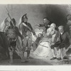 Mrs. Richardson and the British officers.