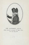 Hon. Alexander Leslie.