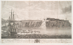 View of entring [sic] the breach of the Moro Castle [Havana, Cuba].