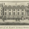 View of the East India House.