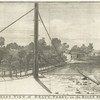 An east view of Gray's Ferry, on the River Schuylkill.