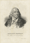 Benjamin Franklin né à Boston en 1706, mort le 17 avril 1790.