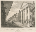 High Street, with the First Presbyterian Church.