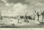 A view of the Tower, taken upon the Thames.