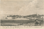 View of the town of Boston from Breed's Hill, in Charlestown.